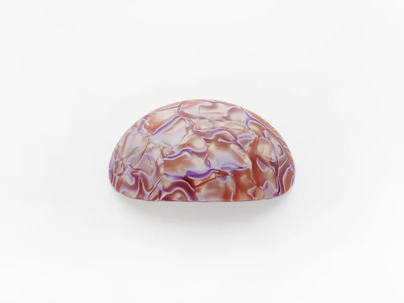 Stella Clip Pink Marble