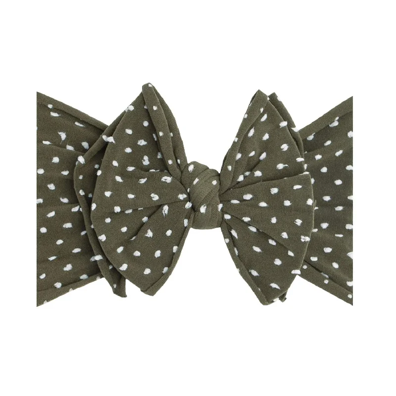 FAB-BOW-LOUS®: artichoke shabby dot