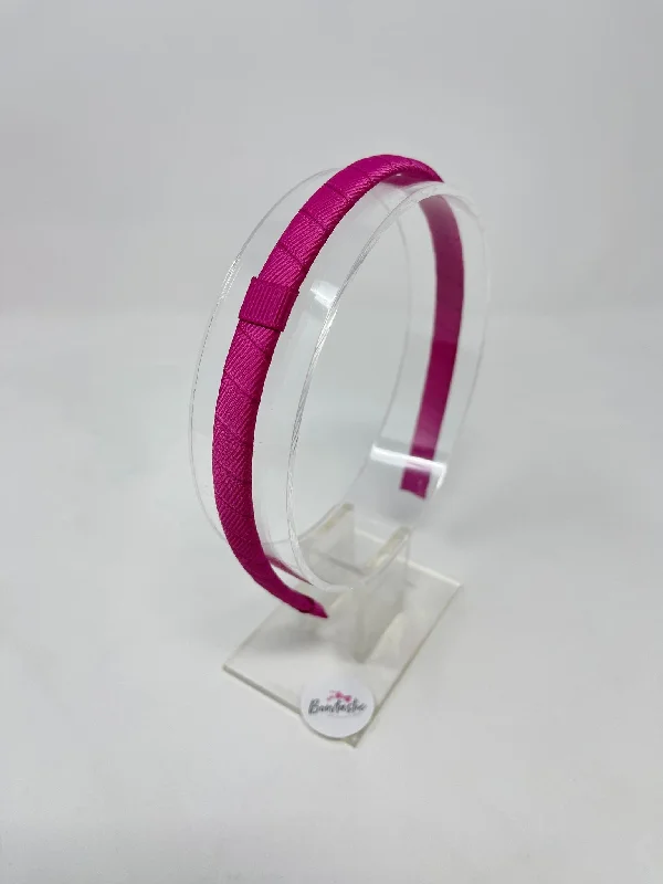 Interchangeable Alice Band - Raspberry Rose