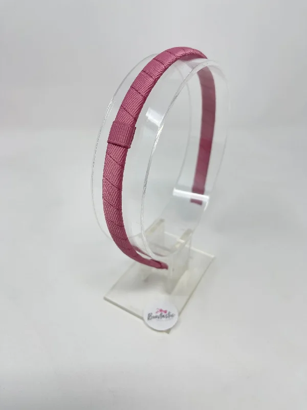 Interchangeable Alice Band - Rosy Mauve