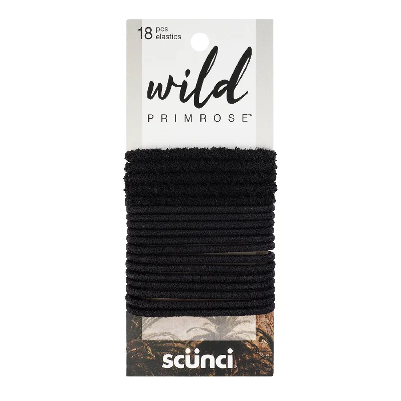 Scunci Wild Primrose No Damage Elastic Hair Tie 18pcs