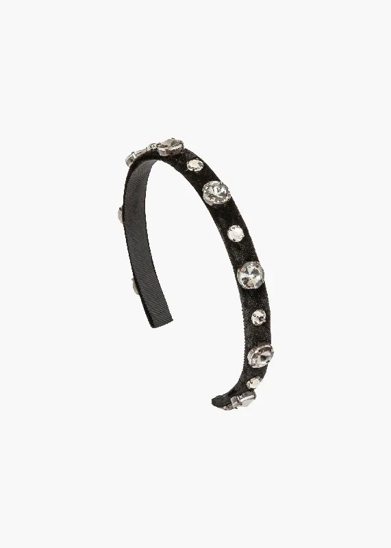 Kendall Headband -- Black Diamond