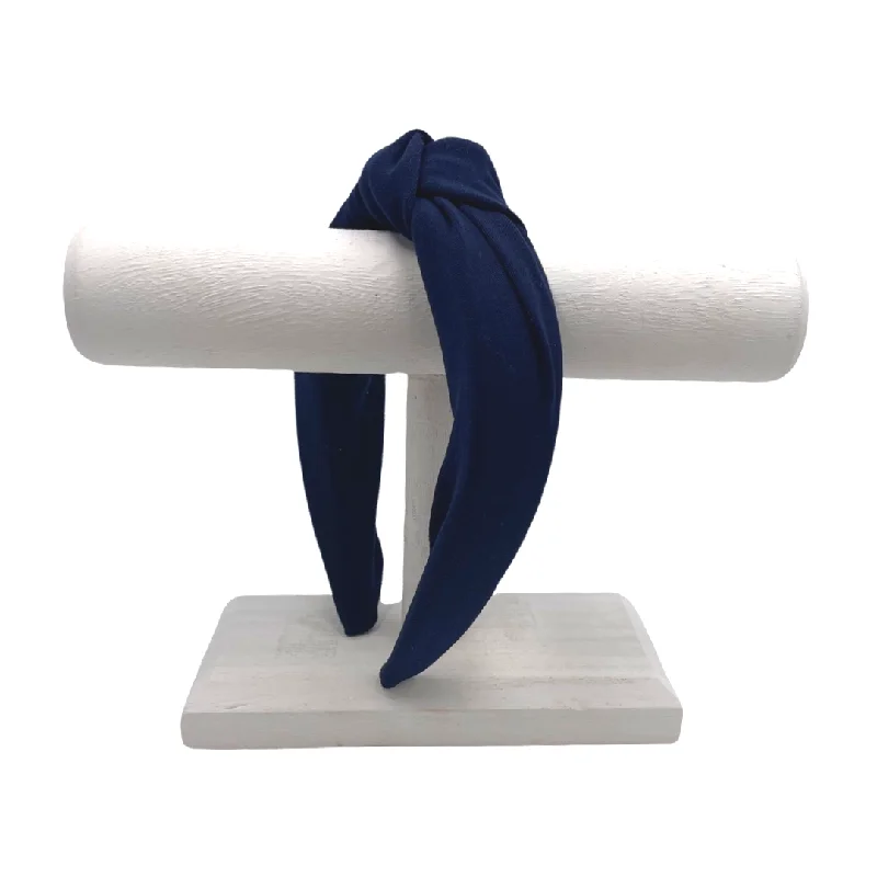 Navy Blue Hard Headband