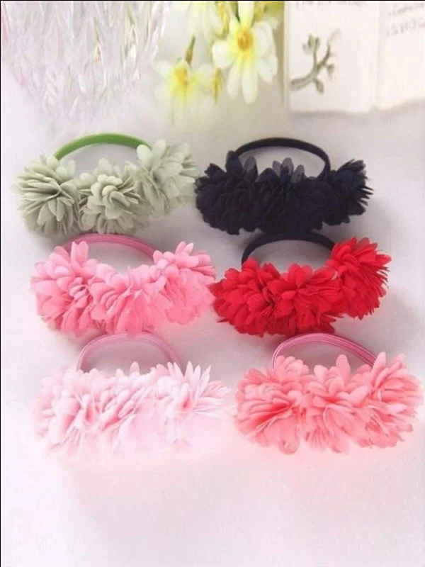 Girls Flower Petal Hair Band