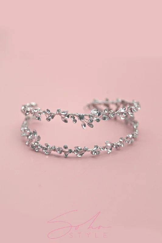 Diamond Flower Branch Headband