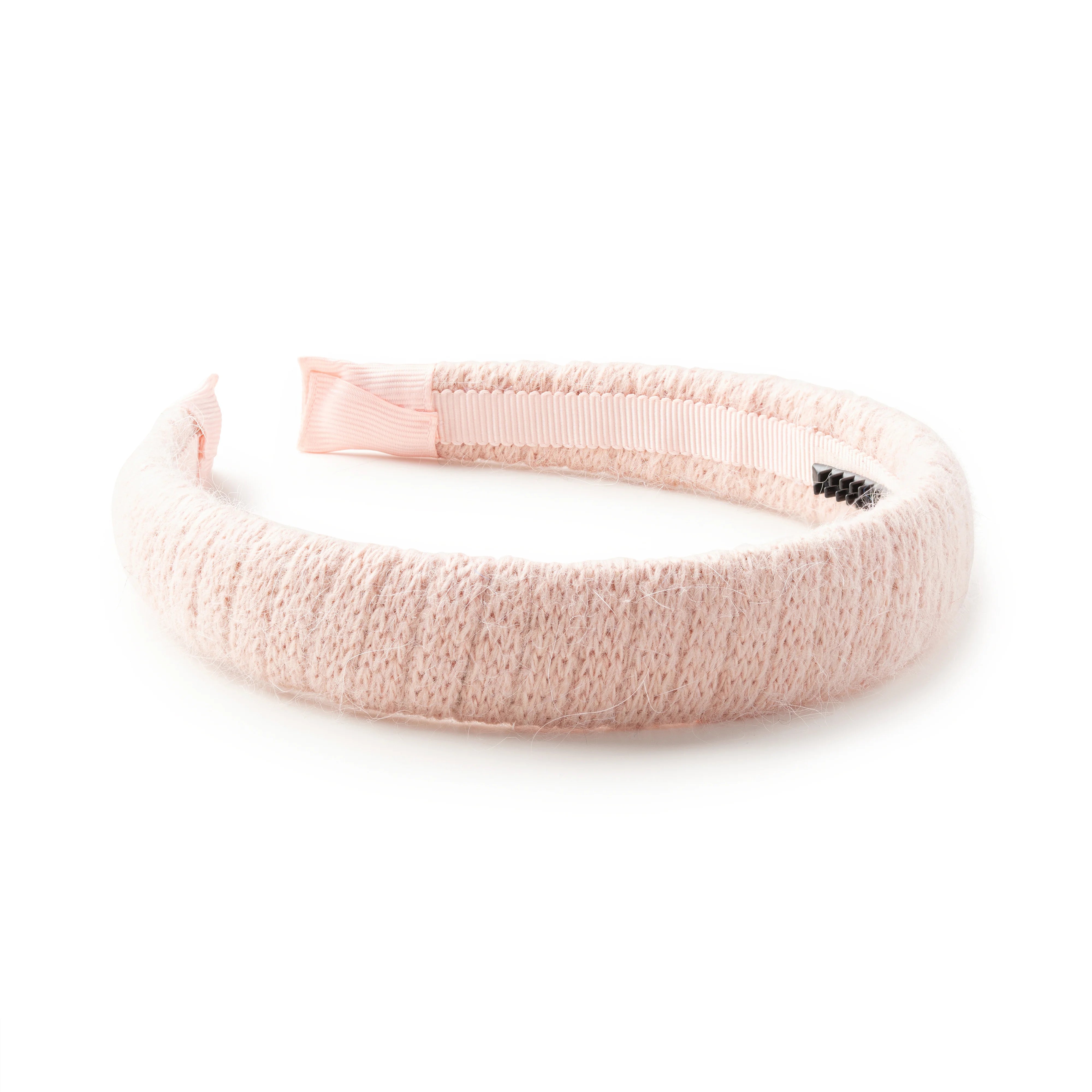 Halo Luxe Avery Ribbed Knit Padded Headband - Ballet Slipper