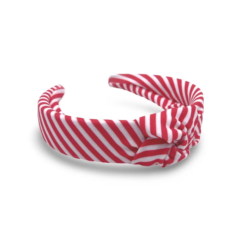 Little Peppermint Stripes Hard Headband