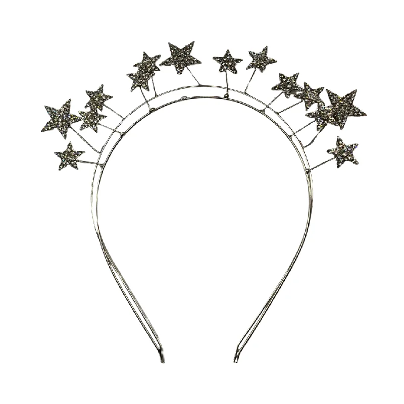 Two Tier Rhinestone Star Headband (Each)