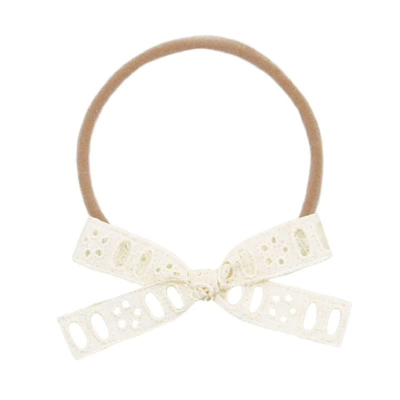 Cream Eyelet