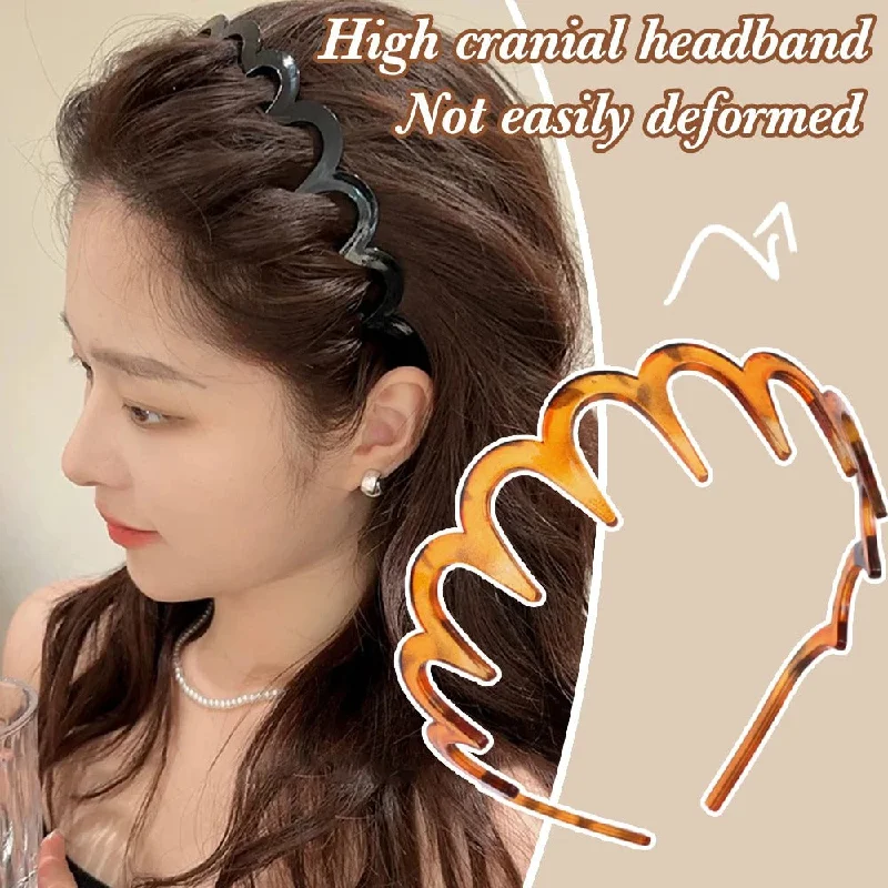 Non Slip Metal Headbands for Women ( Pack of 2 )