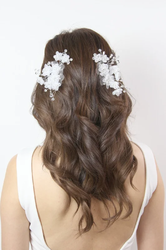 Ivory Soft Flower Comb