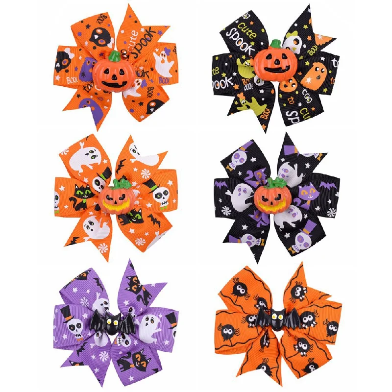 Wholesale Halloween Bat Ghost Wizard Children's Hair Clip