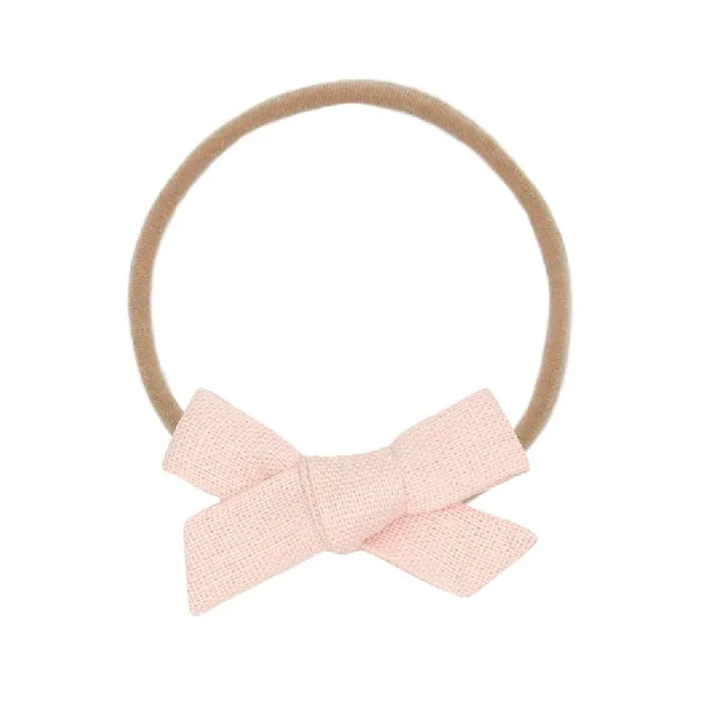 Linen Bow Headband - Small