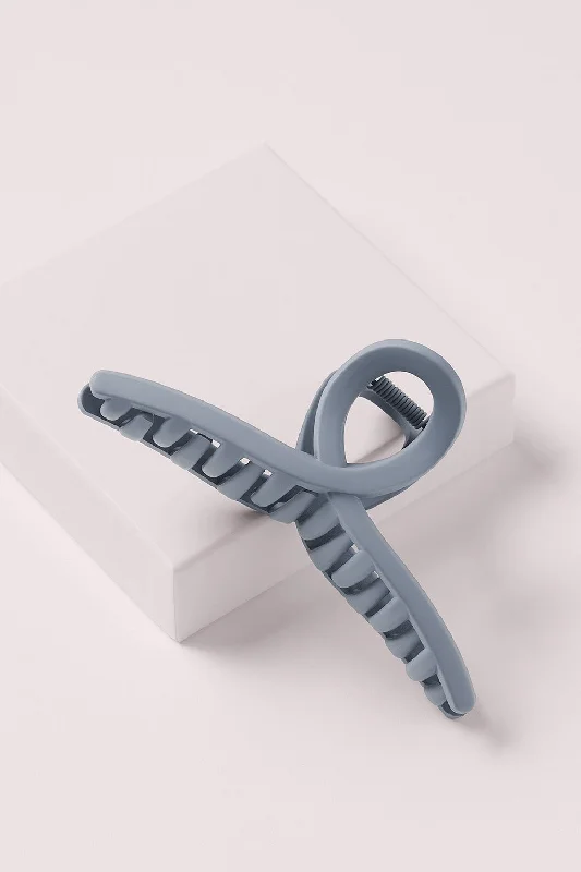 French Twist Claw Clip - Slate