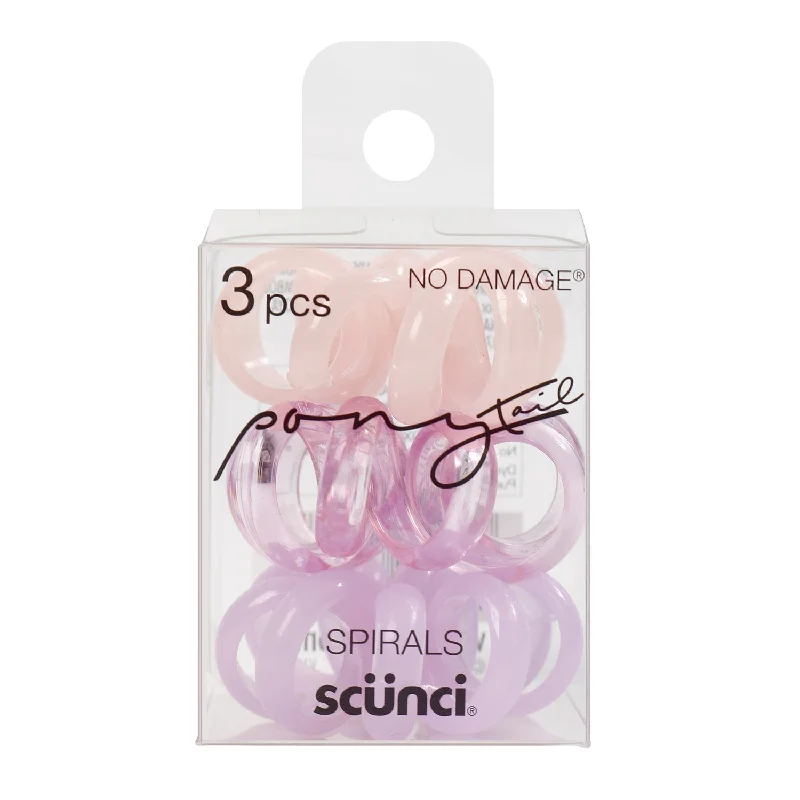 Scunci No Damage Spirals 3pcs