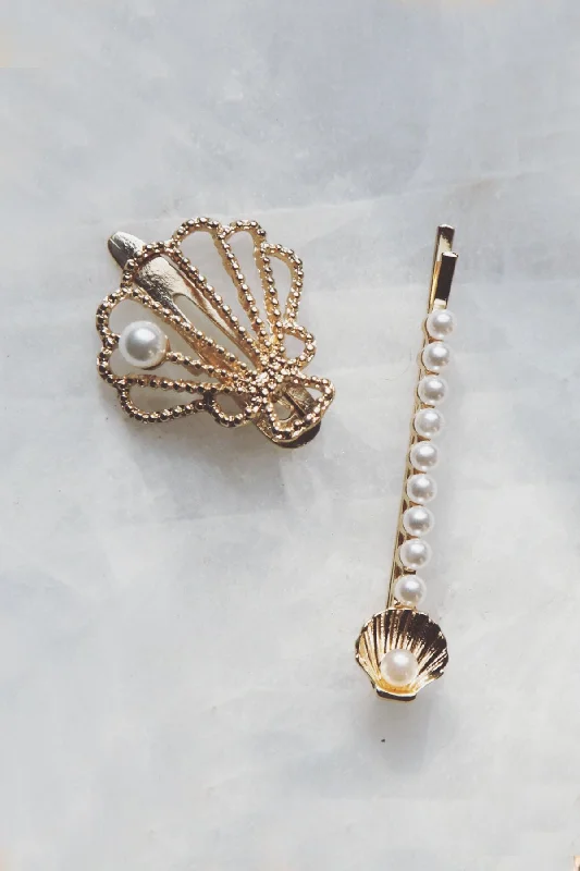 Mermaid Hair Clip and Bobby Pin Set