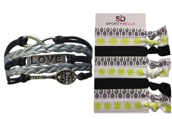 Tennis Bracelet & Hair Tie Set