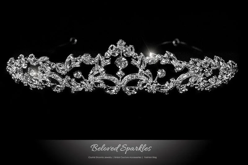 Fiala Classic Crystal Silver Tiara