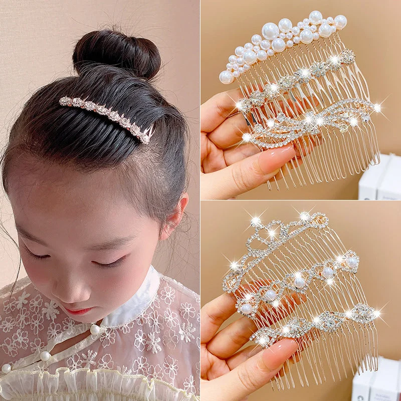 Wholesale Crystal Bangs Side Hair Clips