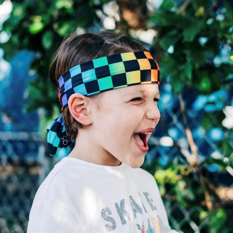 Rainbow Checkered Boy-Band