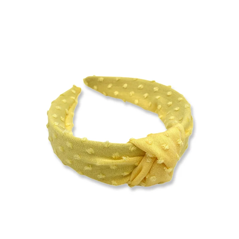 I've Got Sunshine Dotted Hard Headband