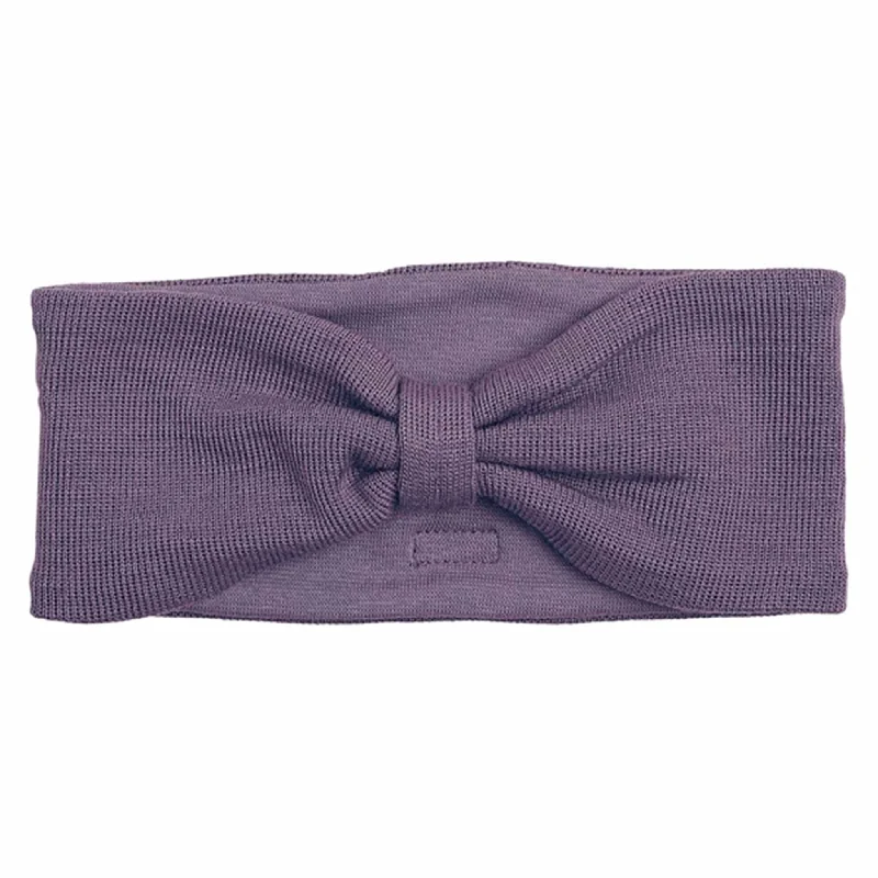 Racing Kids Headband 2-lags Dusty Purple