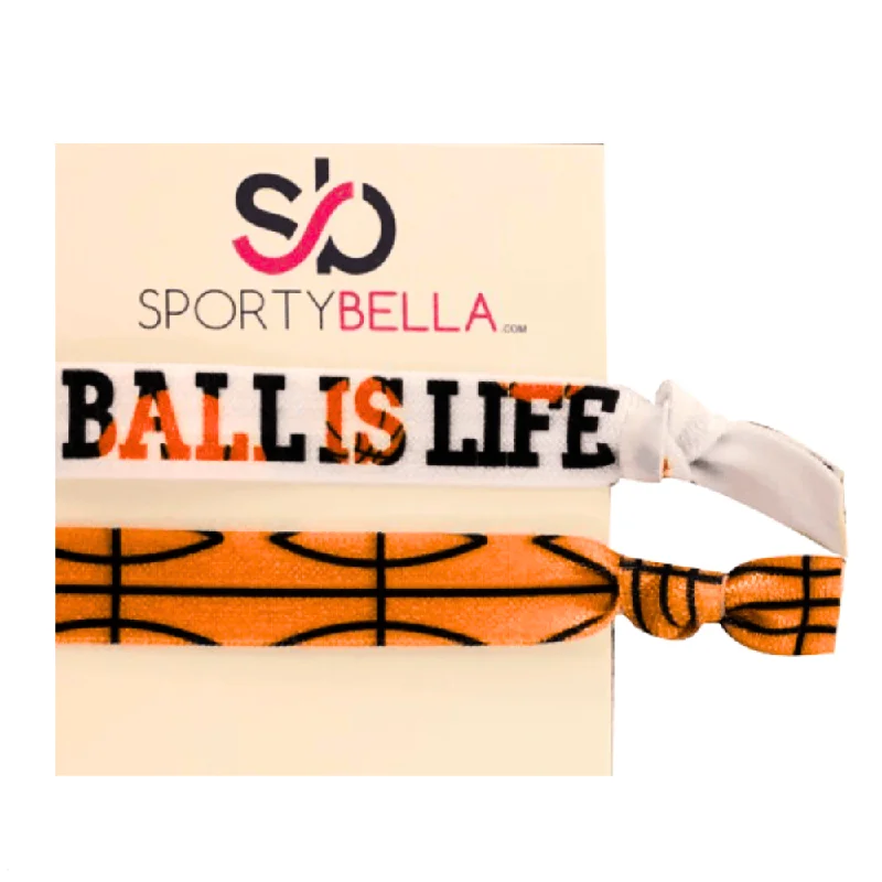 Basketball Hair Ties -Pick Color