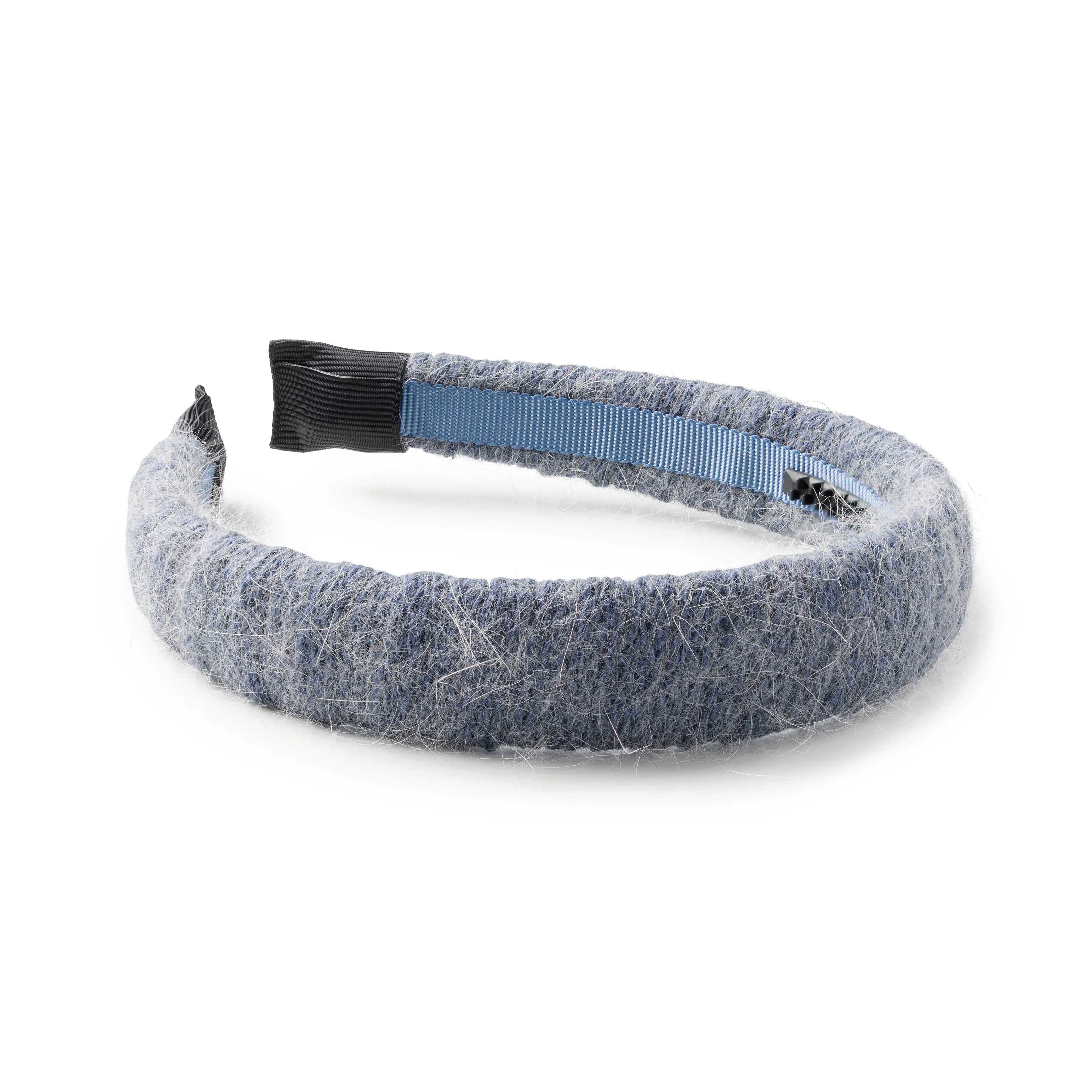 Halo Luxe Avery Ribbed Knit Padded Headband - Chambray