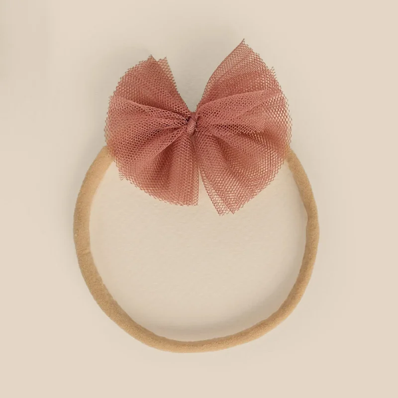 Flutter Tulle Headband - Poppy