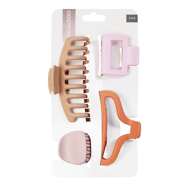 Coo Coo Assorted Size Jaw Clip 4pcs C Set