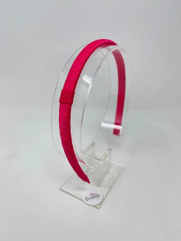 Interchangeable Alice Band - Shocking Pink