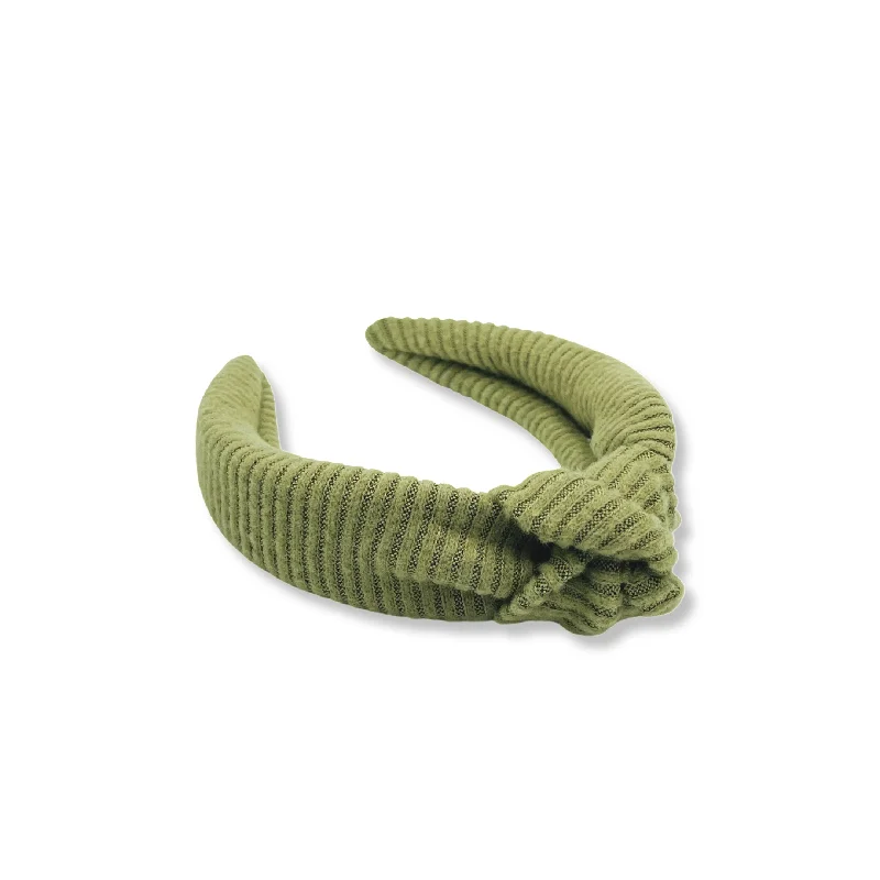 Green Sweater Hard Headband