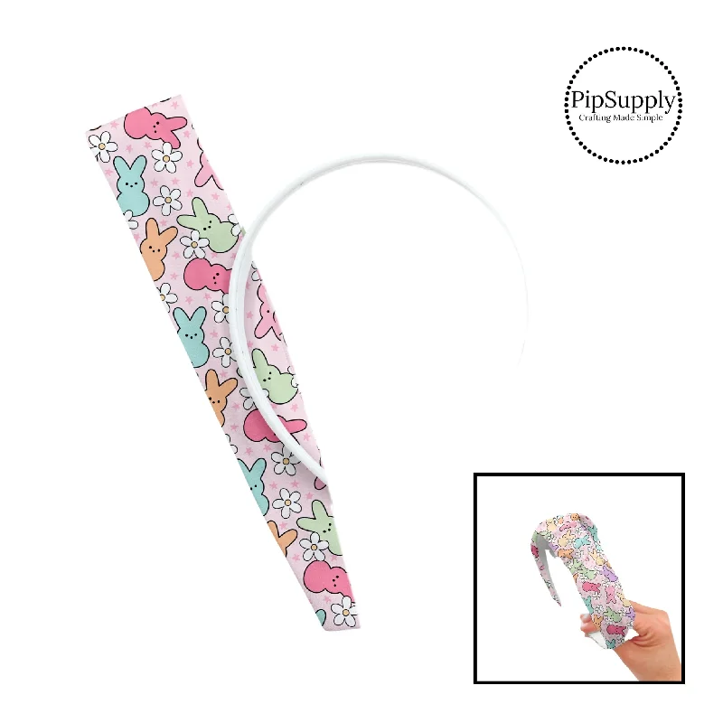 Bright Bunnies and Daisies DIY Knotted Headband Kit