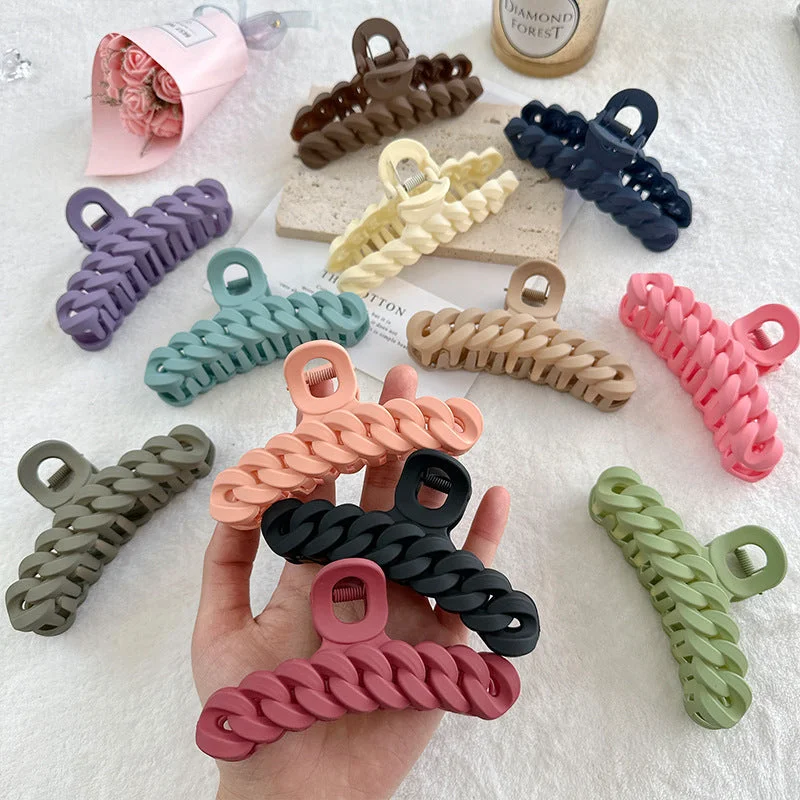 Wholesale Large Solid Color Acrylic Shark Clamp