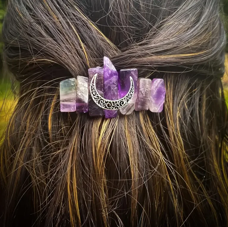 Wholesale Bohemian Spring Crystal Hair Clips