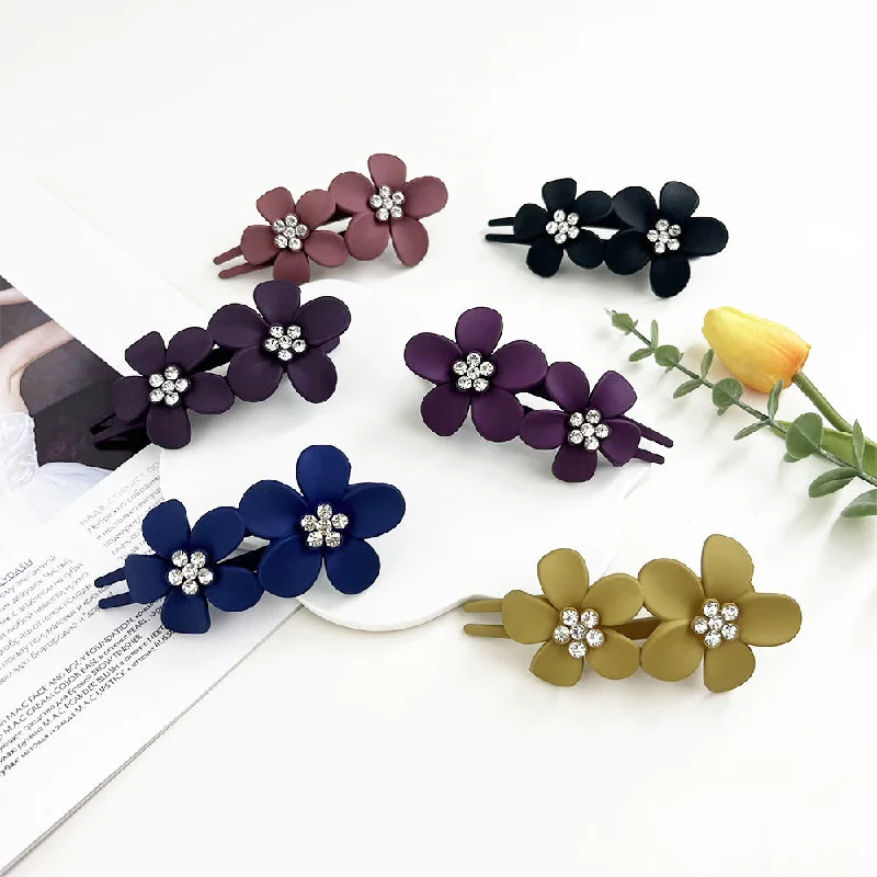 Wholesale Resin Flower Hair Cards