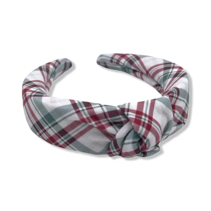 Festive Tartan Hard Headband